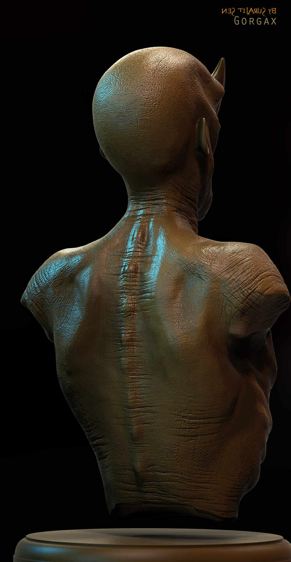 Gorgax_creature_Digital_SCulpture_SurajitSen_Nov2024_v04