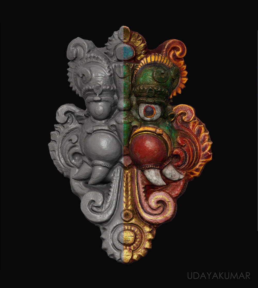 Kirtimukha_Graya_Render