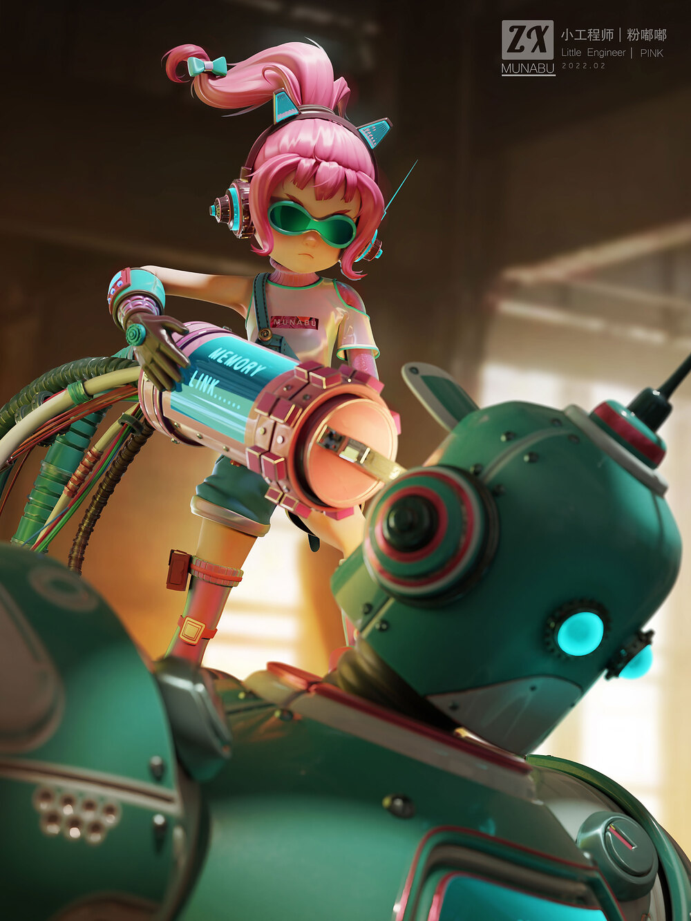 4-1机器人小女孩系列