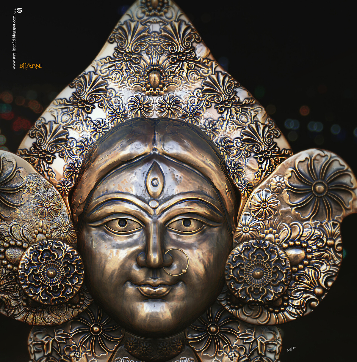 Bhavani_Digital_Sculpture_SurajitSen_Sept2020A_L