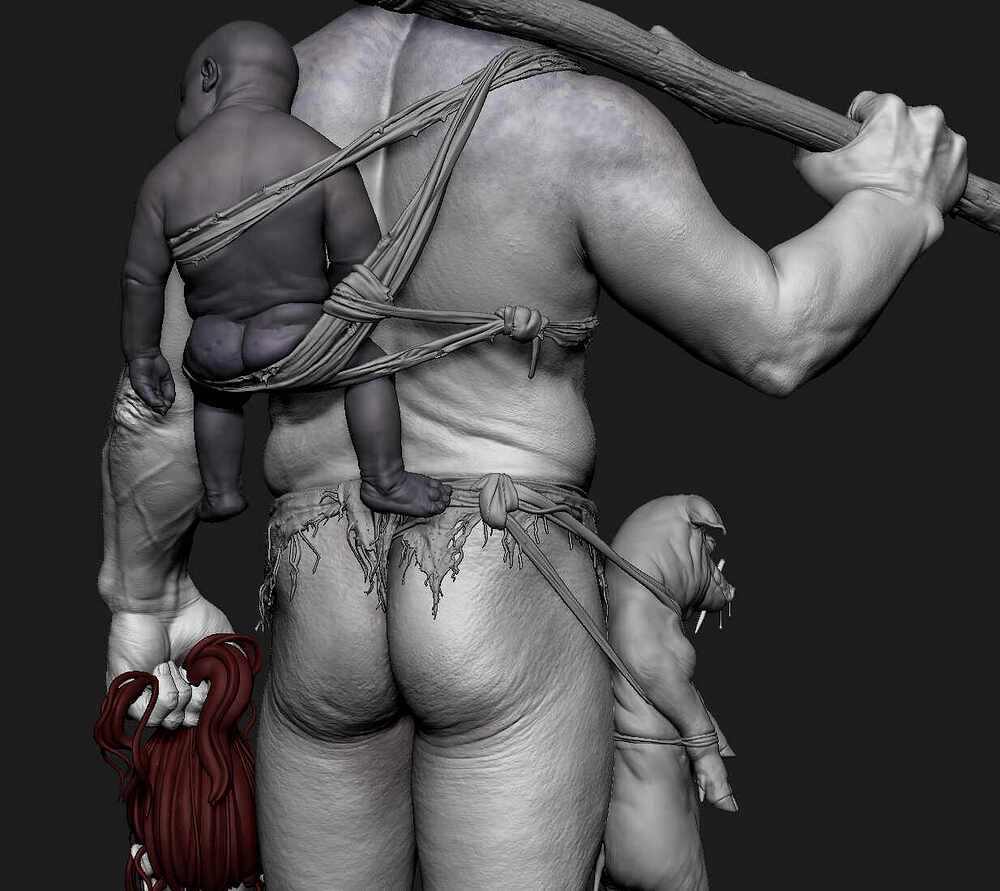 PigHunterZbrush_02_Rohit_Singh
