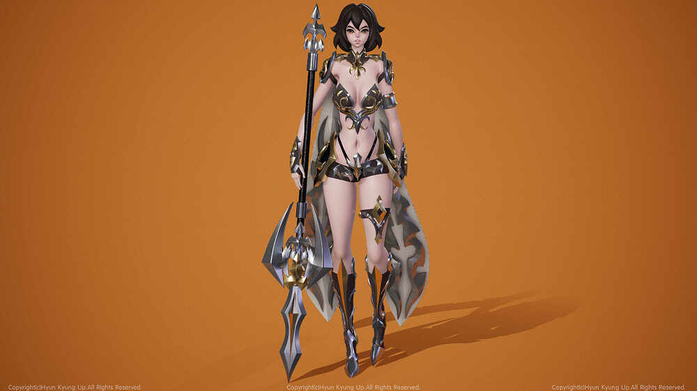 Female Bee Warrior C4
