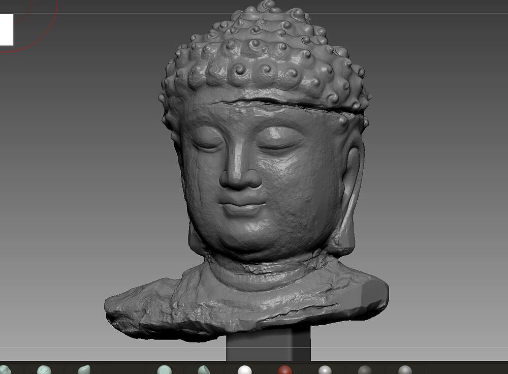 Buddha_Digital_SCulpture_SurajitSen_Aug2024A-WIPA