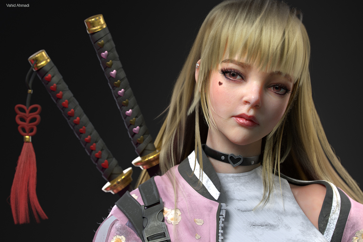 vahid ahmadi Badass girl01