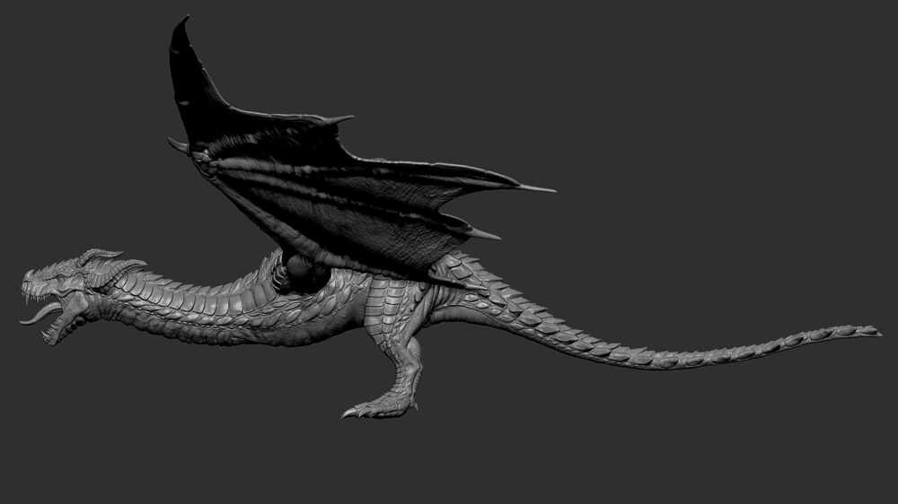 220204_Wyvern_ZBrush3