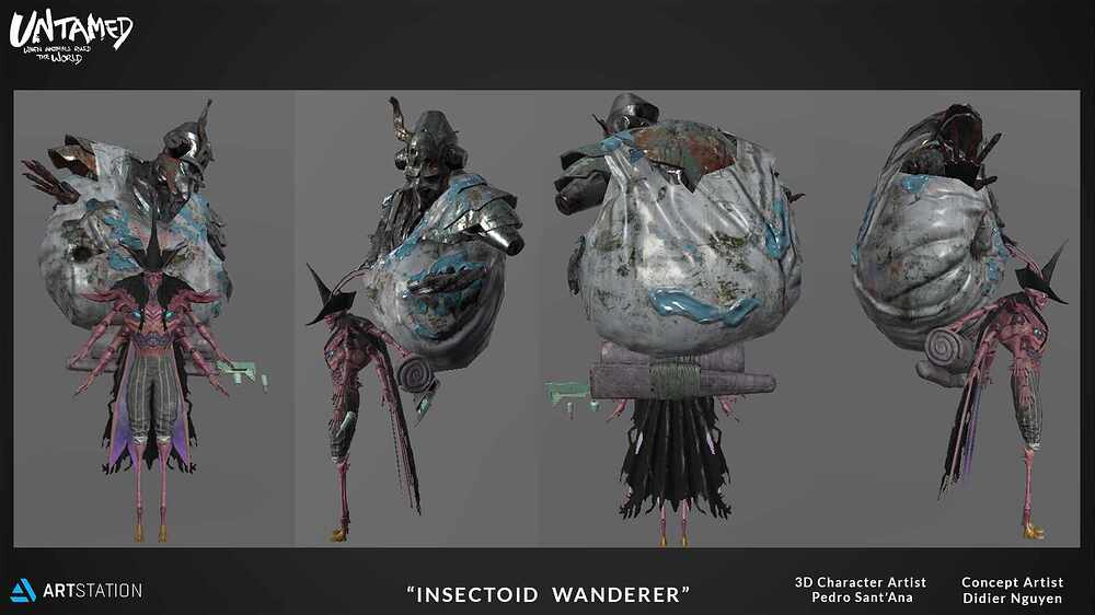 Insectoid wanderer material