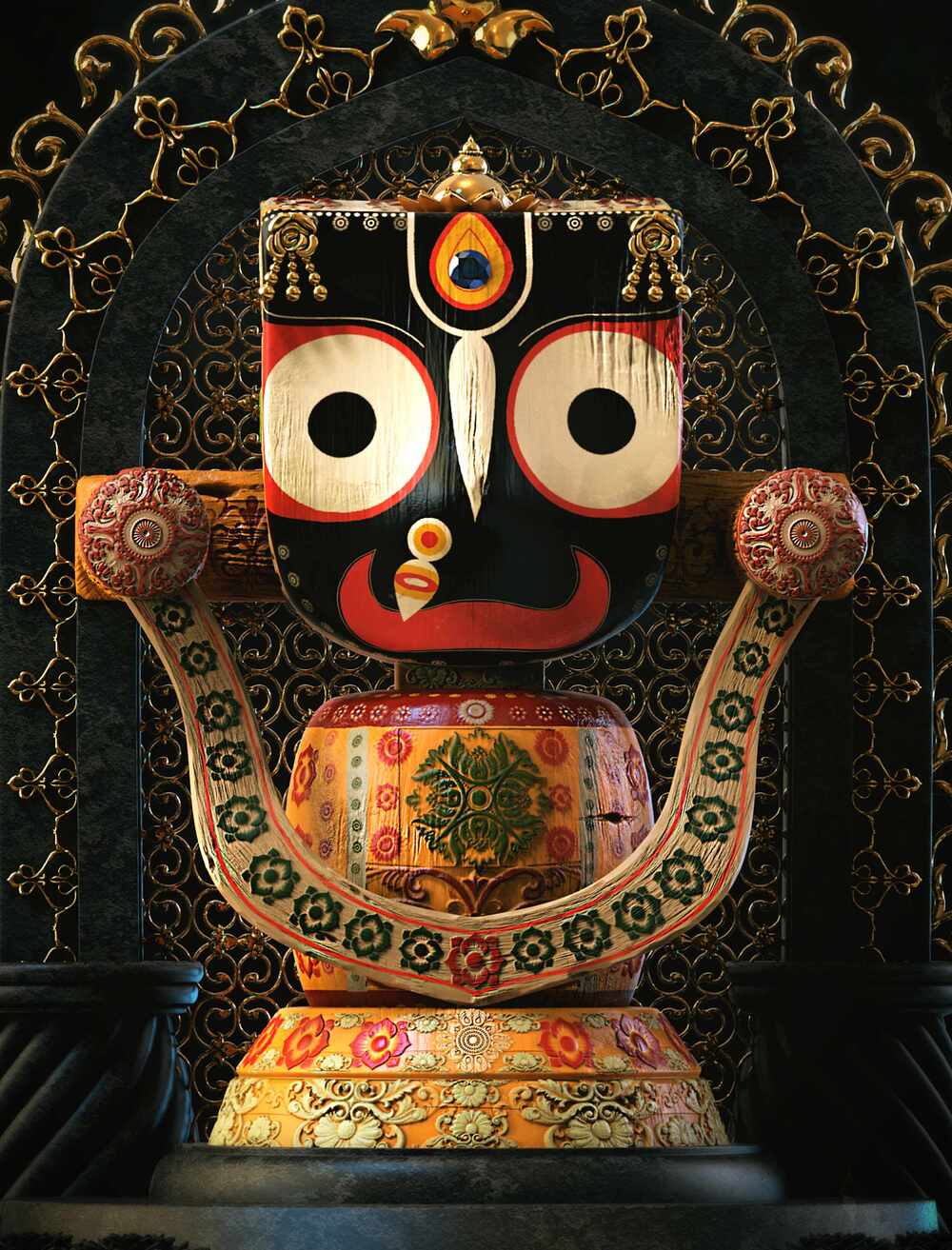 Jagannath Dev -Digital Sculpture_SurajitSen_June2025 (1)