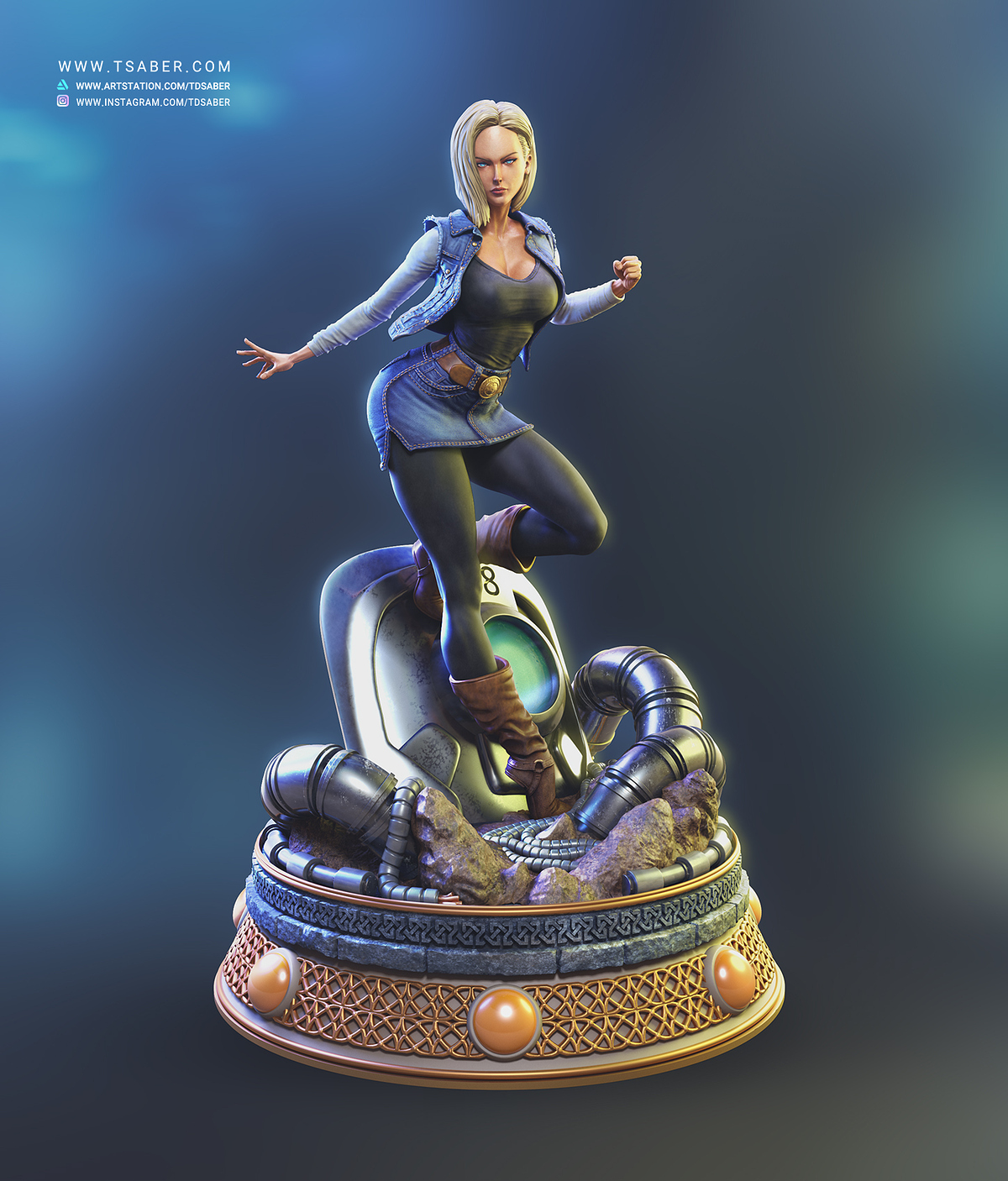 Android 18 - Tsaber 06