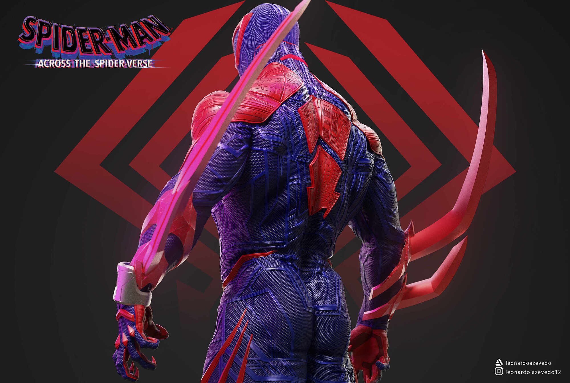 Spider man 2099 Spider Man Across The Spider Verse ZBrushCentral schematic-circuit-symbols