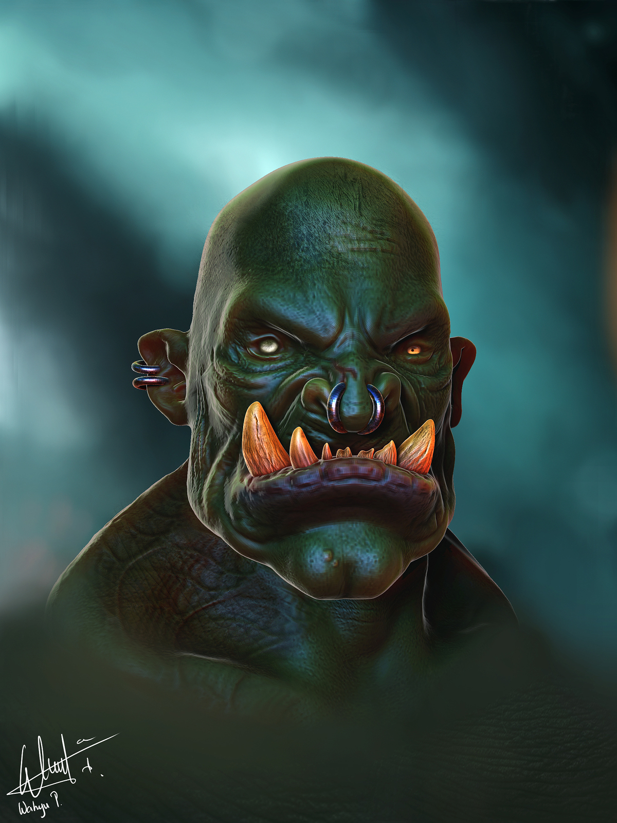 Rendering Ogre By Wahyu P