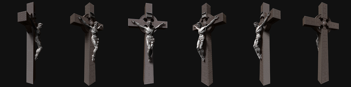 Irish Crucifix for David Donnelly by Darya Girina_compress