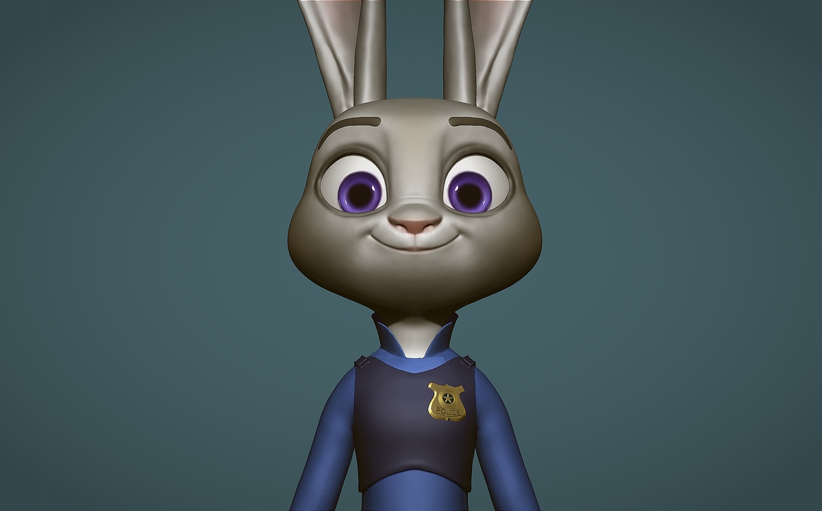 Judy_Hopps_ScreenShot_02_by_HamidRezaAfshar