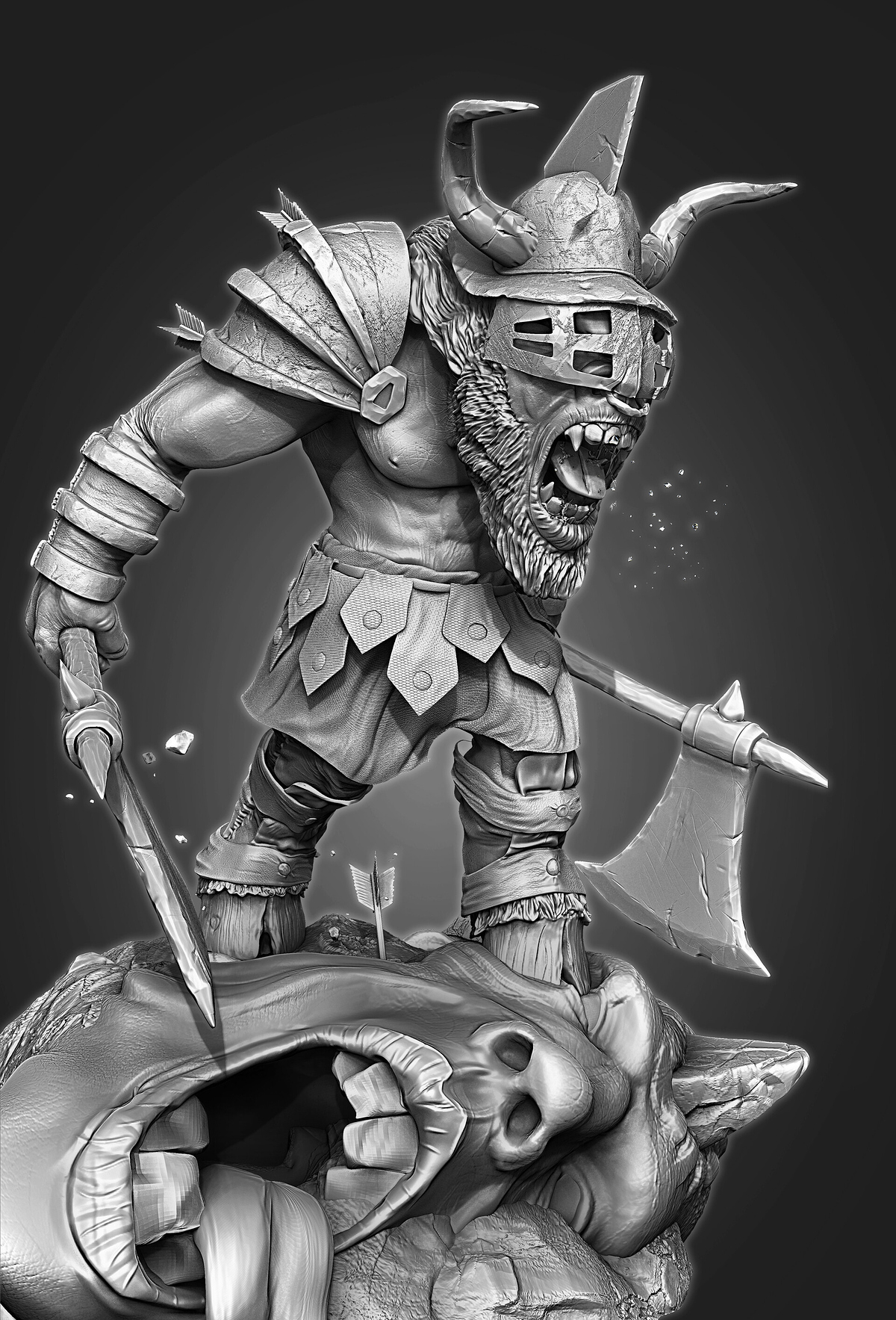 20200213_2254_Gladiator_Bison