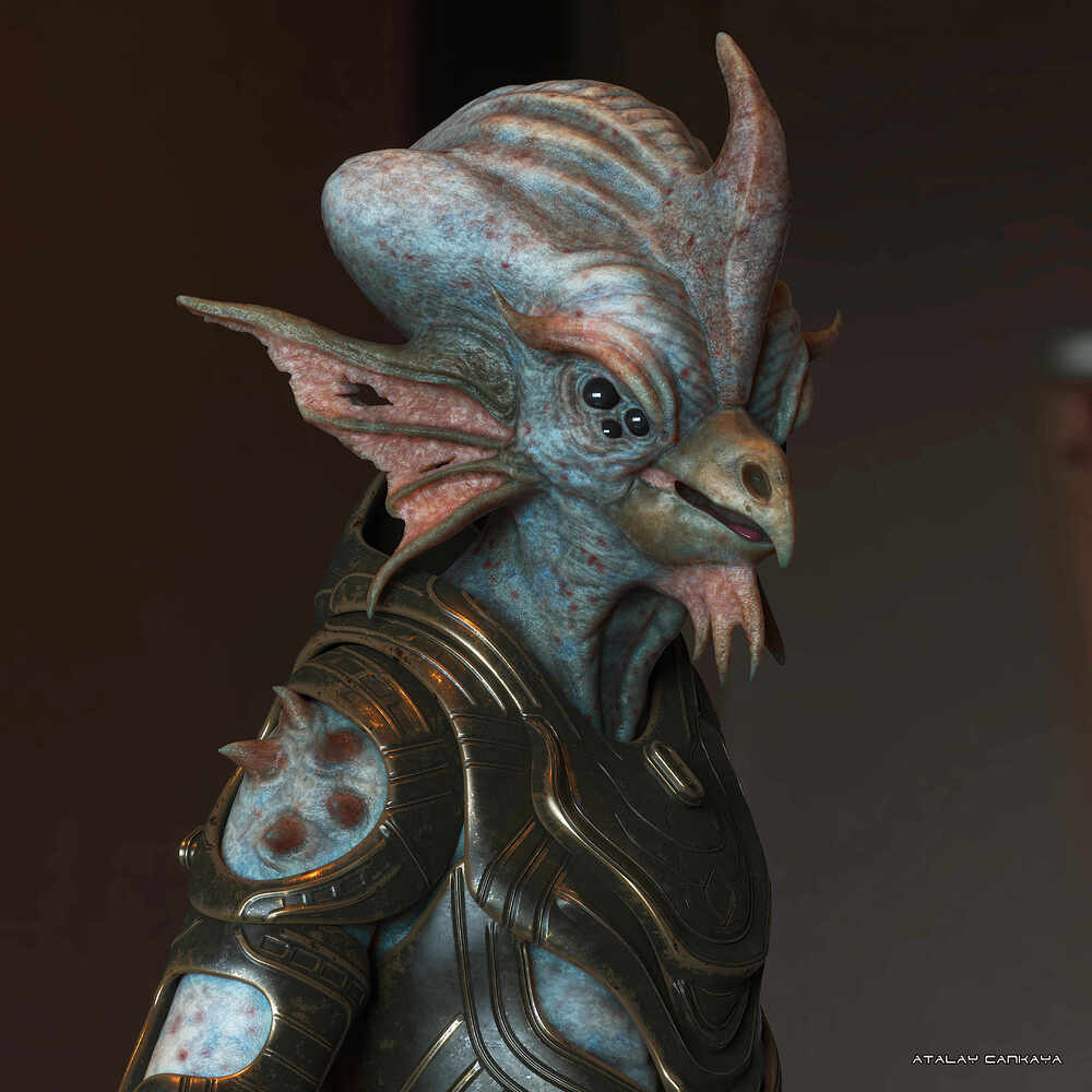 Space Chicken - HDRI 1