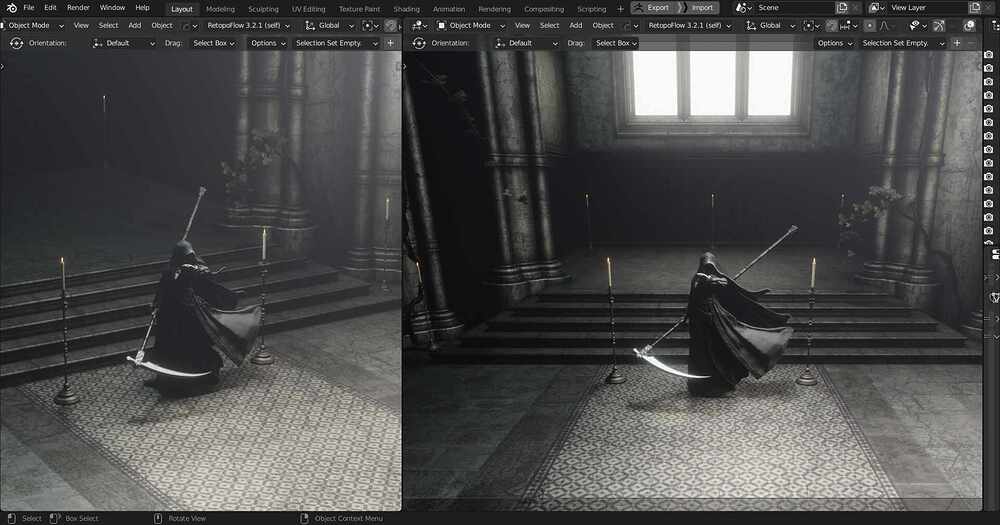 Sister Friede Blender Blender