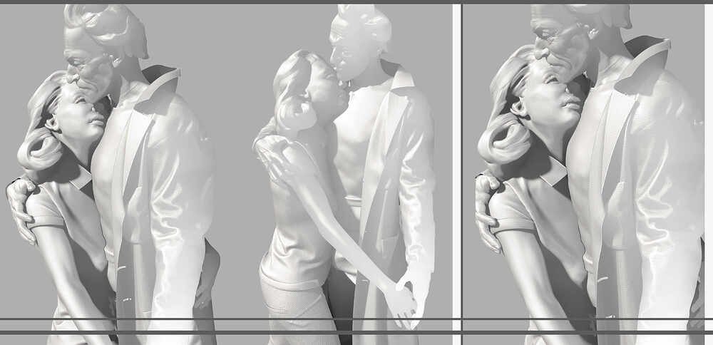 Realistic Rick and Beth Sanchez by Darya Girina sculpting_9_ compress_