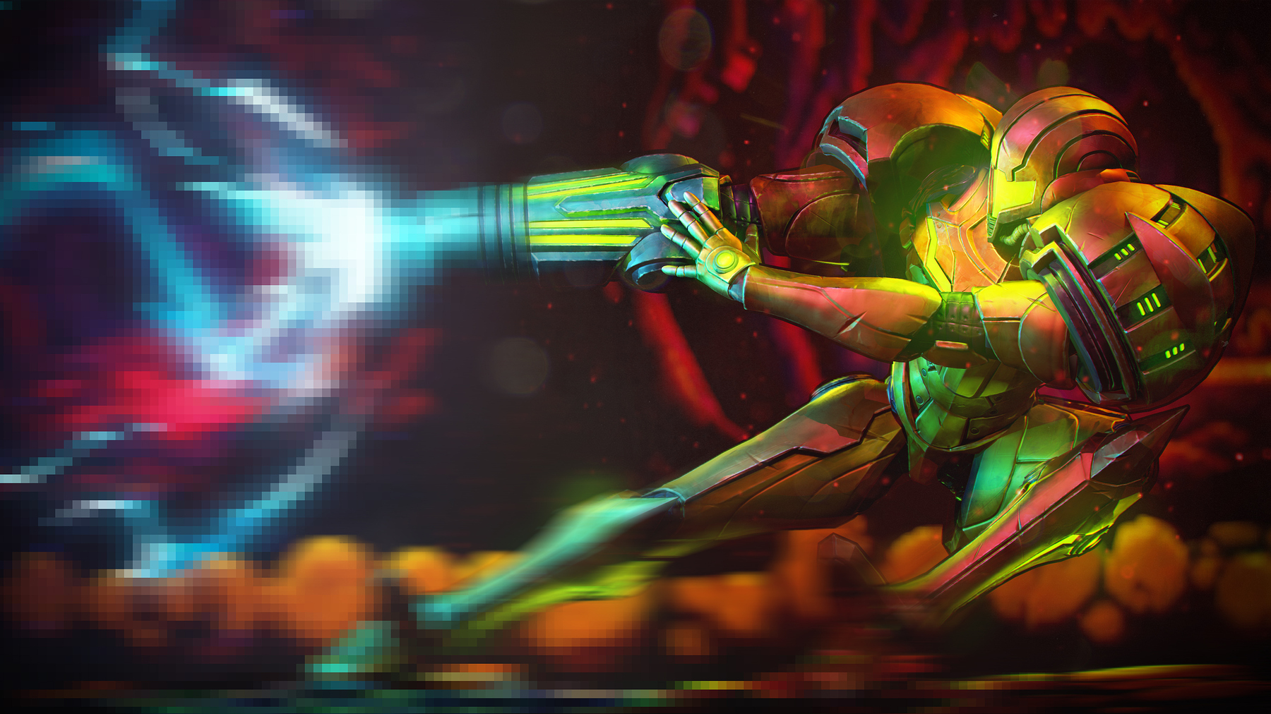 Super Metroid, Samus Aran - ZBrushCentral