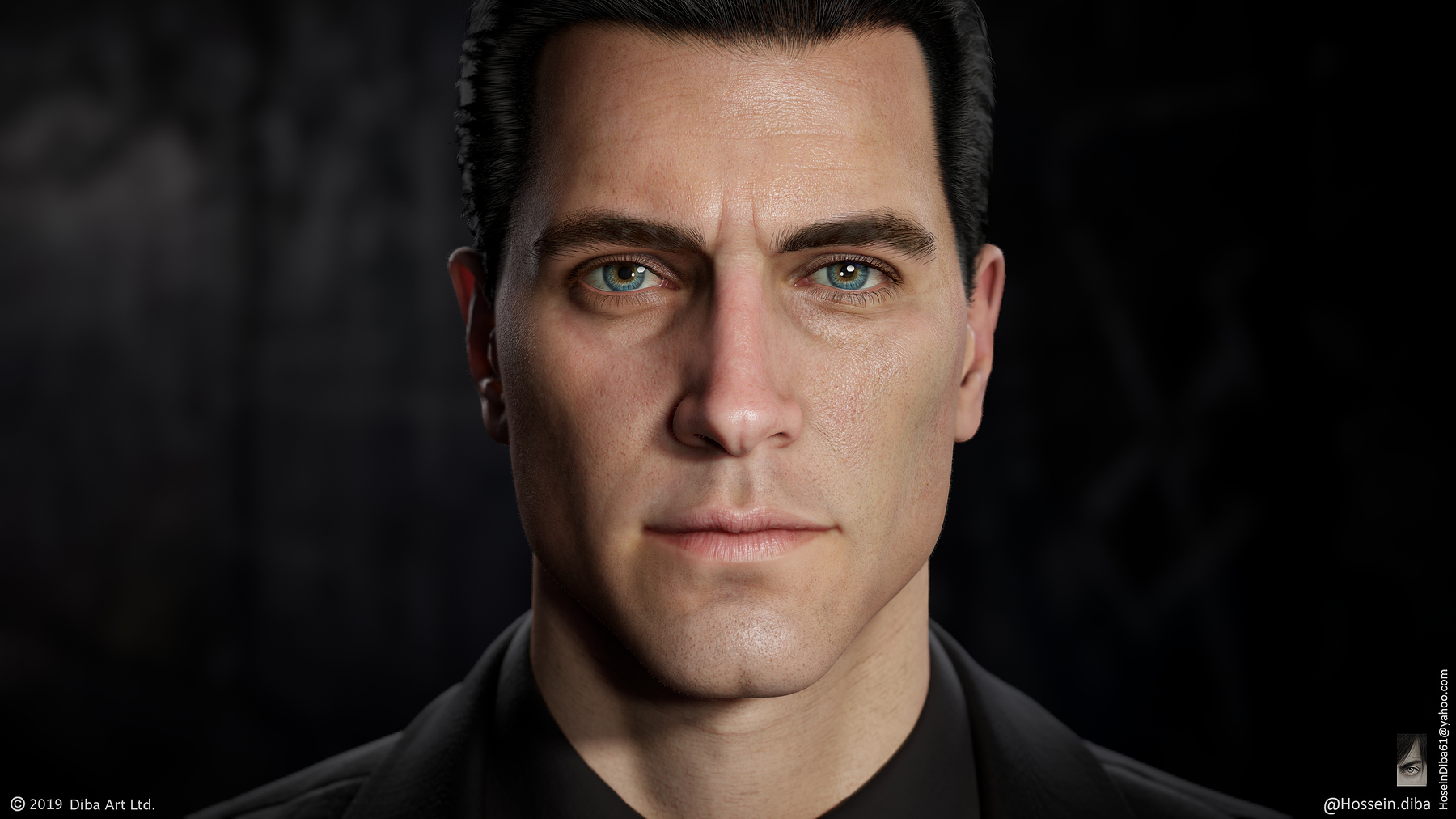 Bruce Wayne _ (Real time) ZBrushCentral