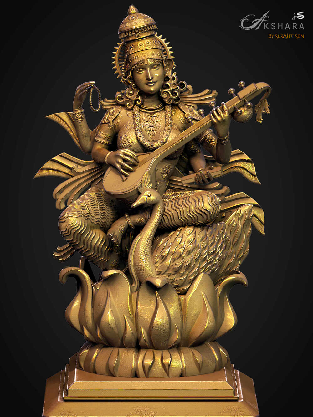 Akshara_Digital_Sculpture_SurajitSen_April2022A