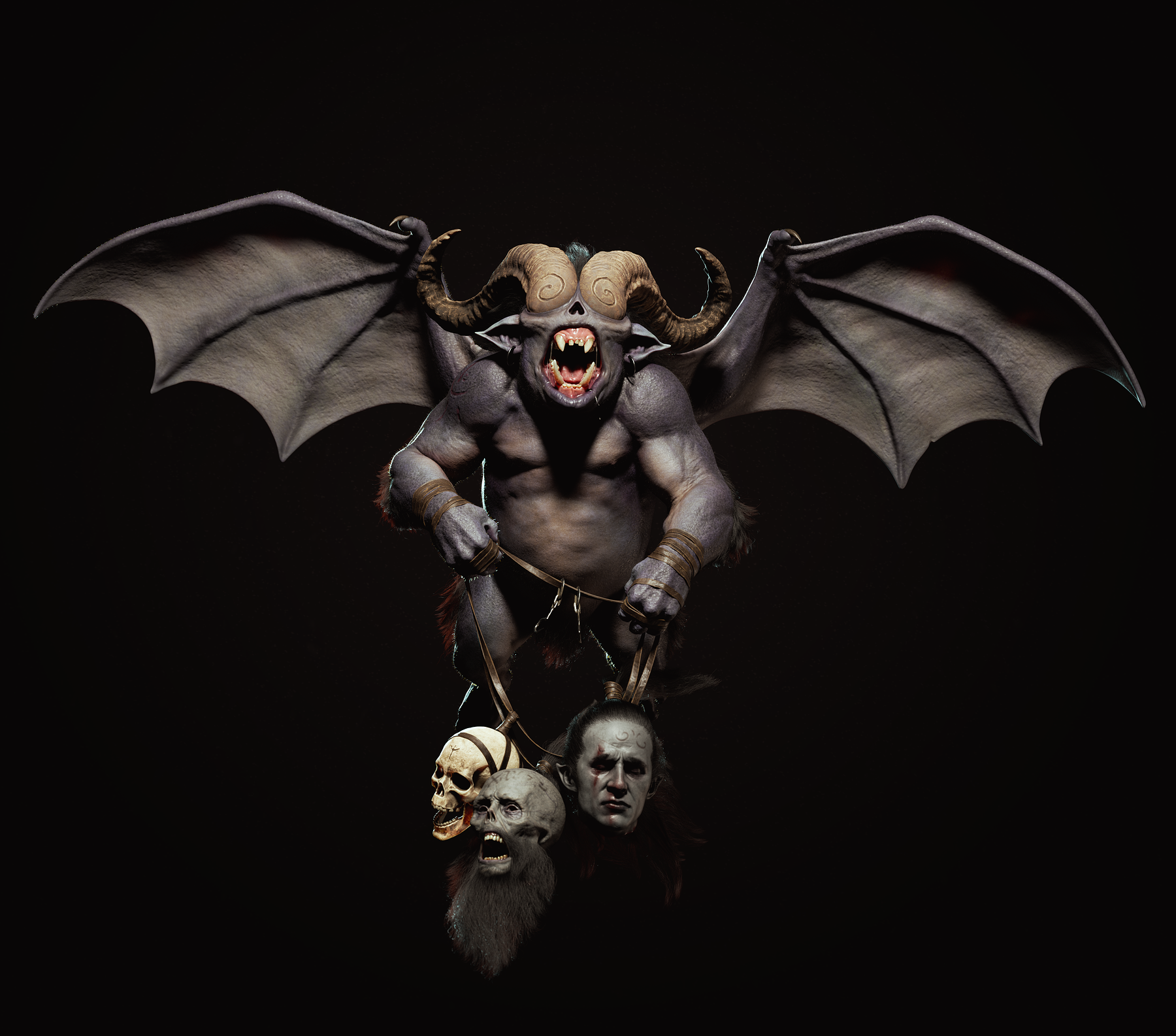 Flying Demon ZBrushCentral