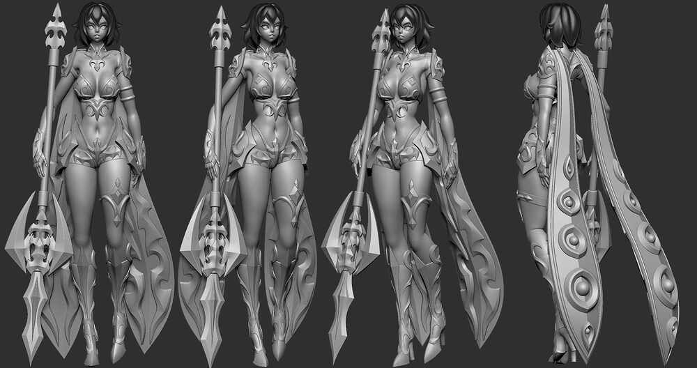 Female Bee Warrior ZG1