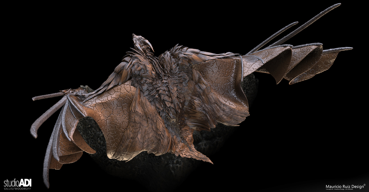 Mauricio_Ruiz_Design_Micro_Godzilla_KingOfMonsters_Rodan_Pose_02_10