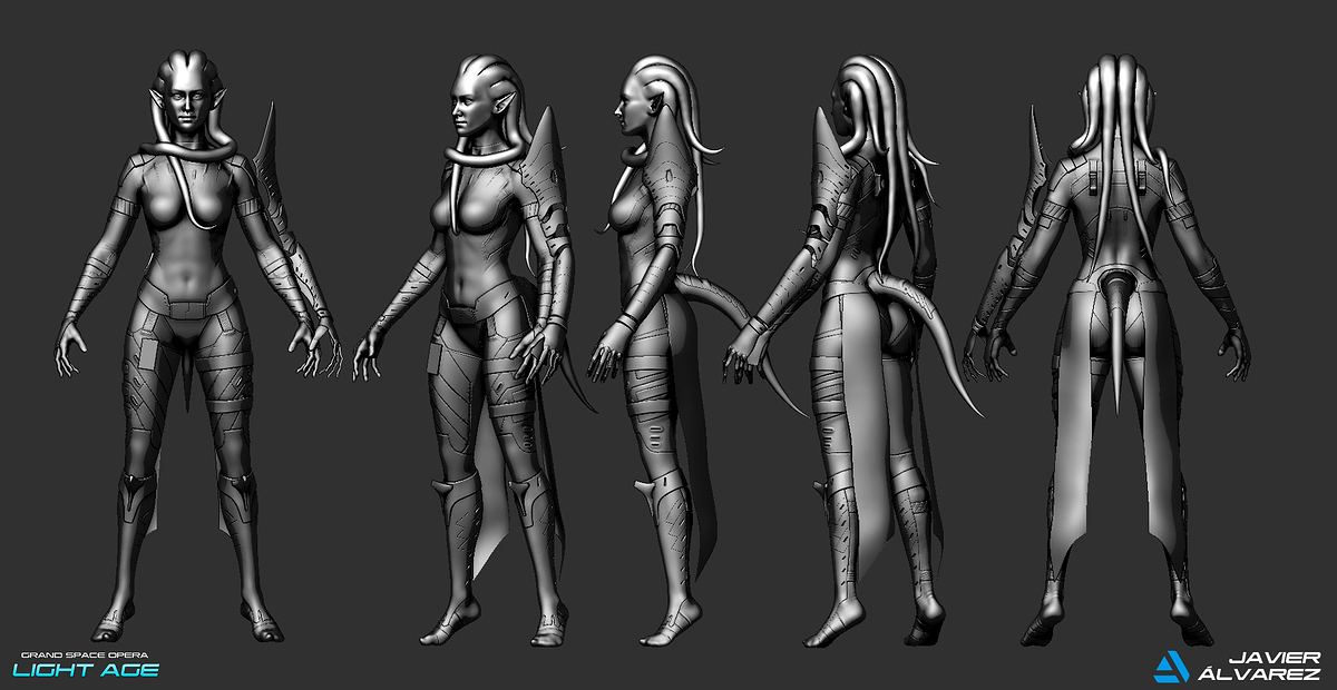 light age challenge highpoly1 JAlvarez3Dart