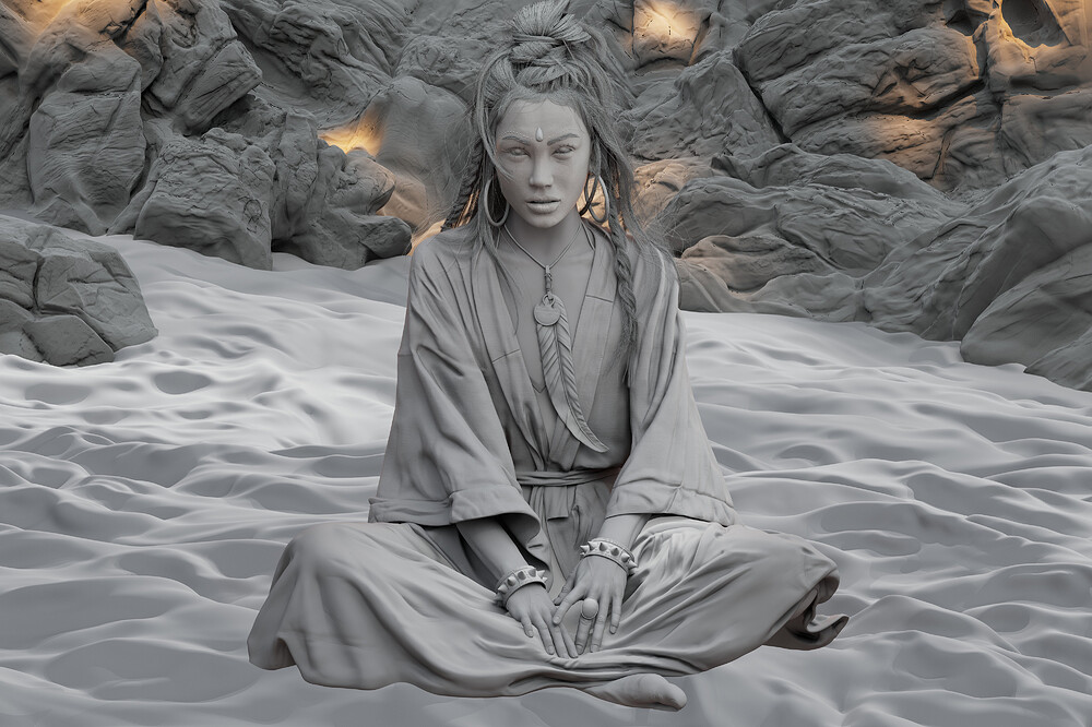白模