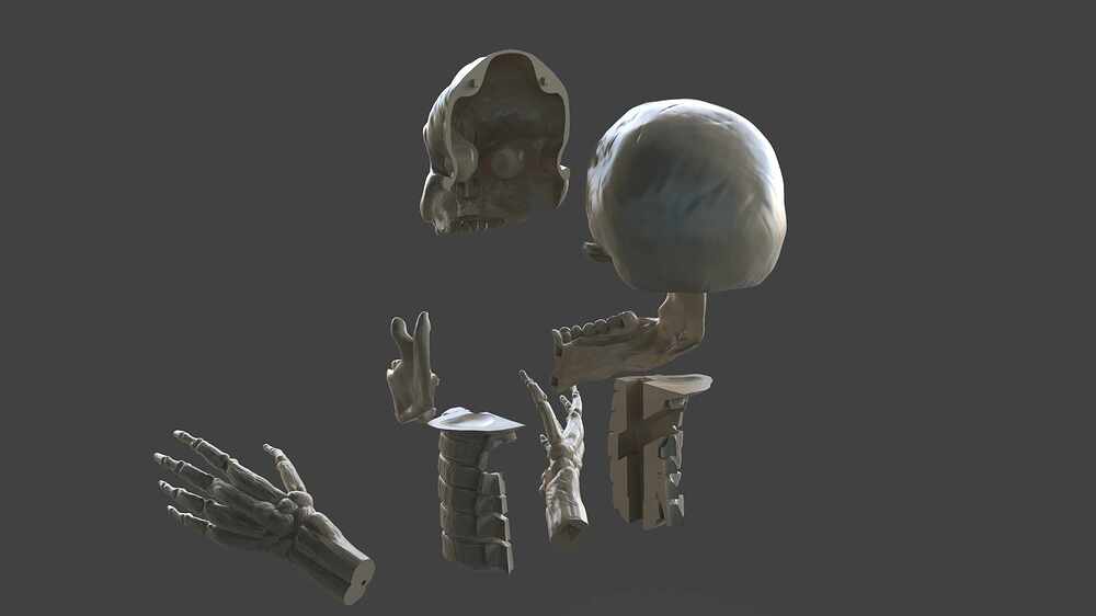 Mechatronic Parts Render.1165