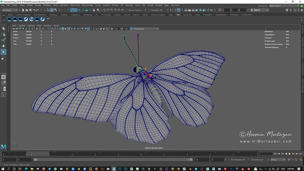 Butterfly_WIP06-www.h-mortazavi.com