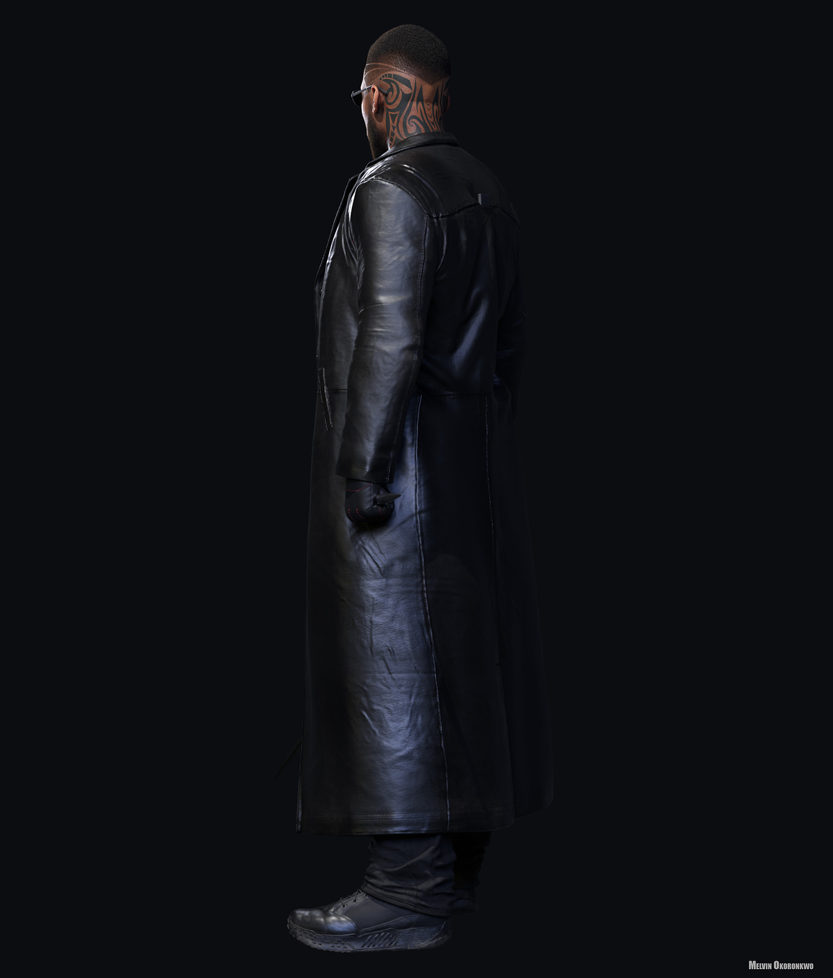 Blade Mahershala Ali  - 3D Model - 07