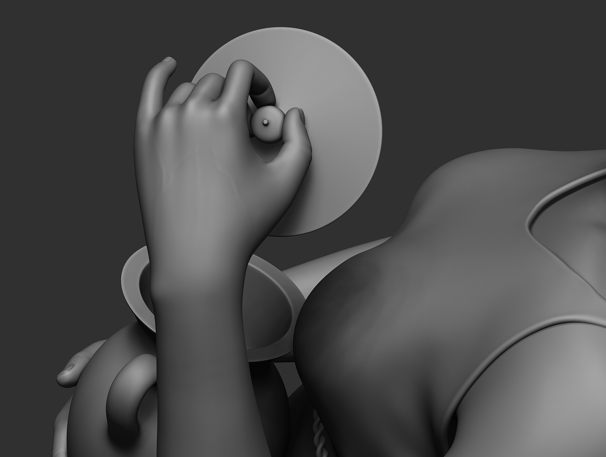 ZBrush mano 2