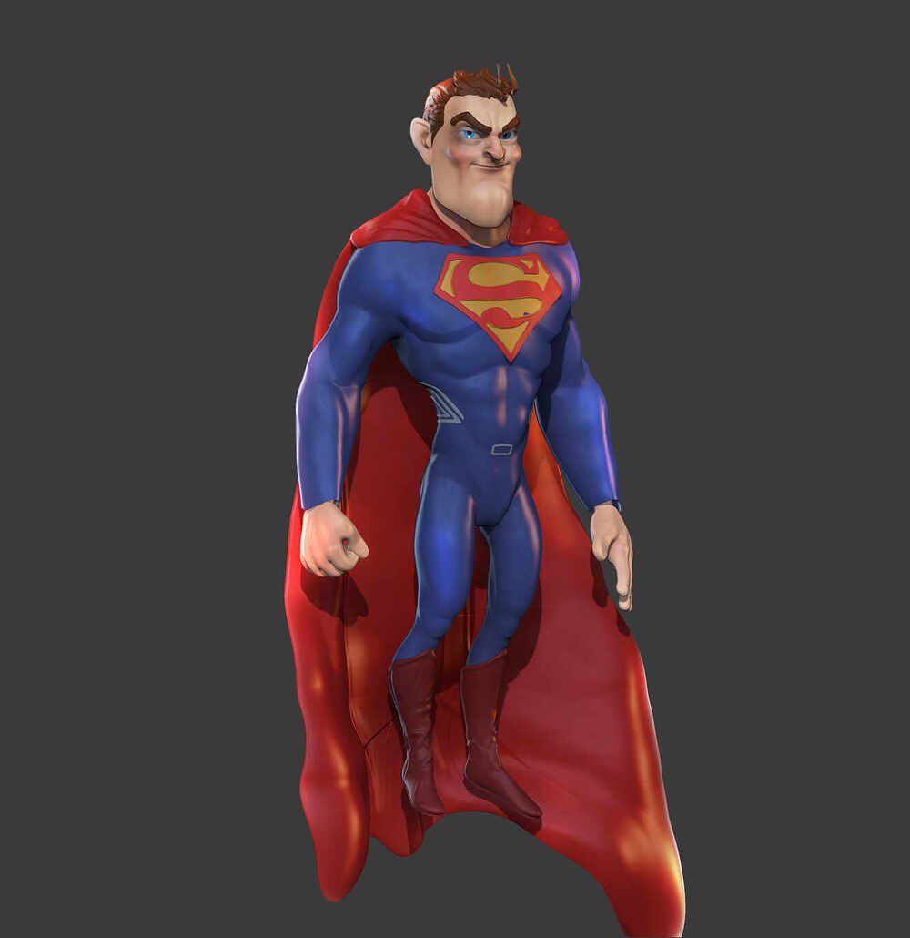 SUPERMAN_PBR_RENDER