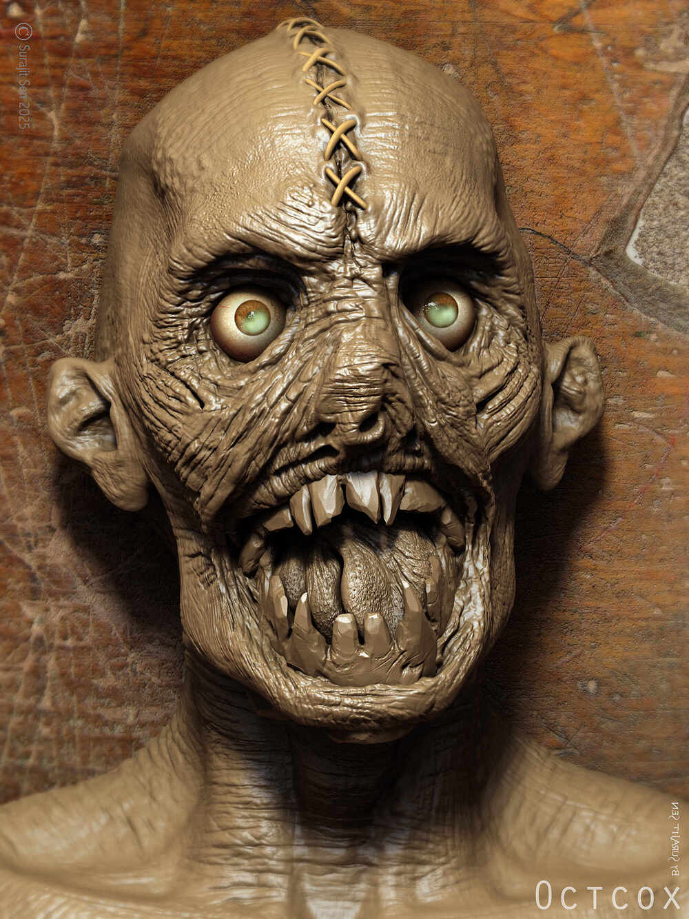 Octcox_Creature_Digital_SCulpture_SurajitSen_April2025