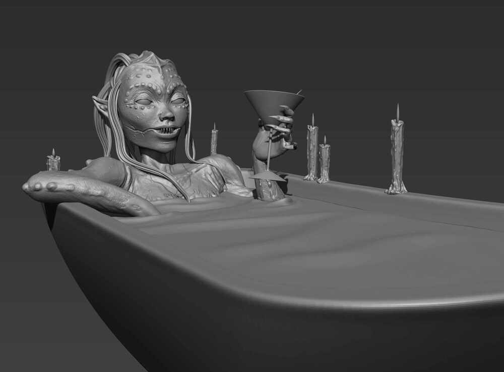 Mary CLose up_Sculpt