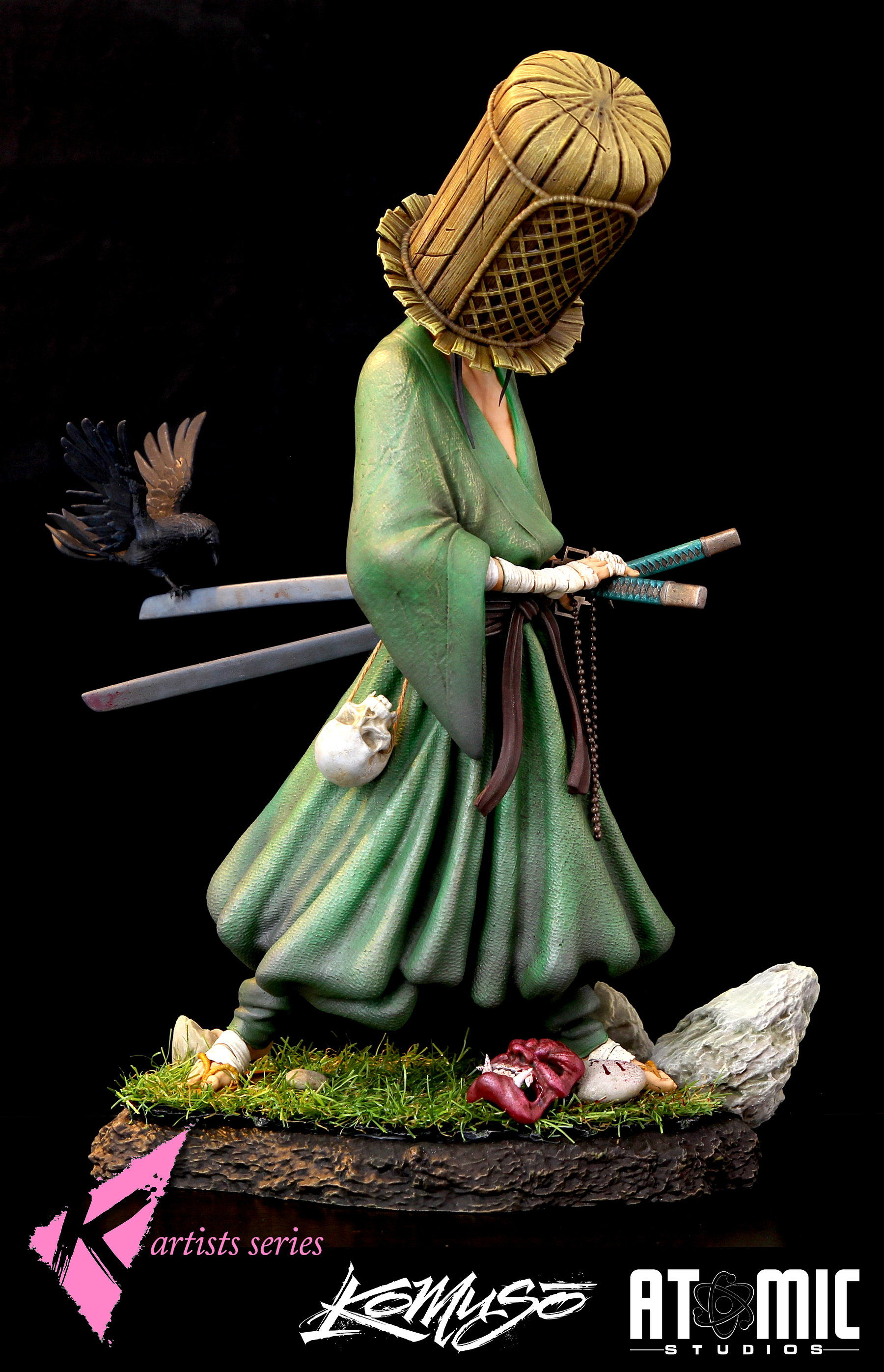 Komusó statue ZBrushCentral