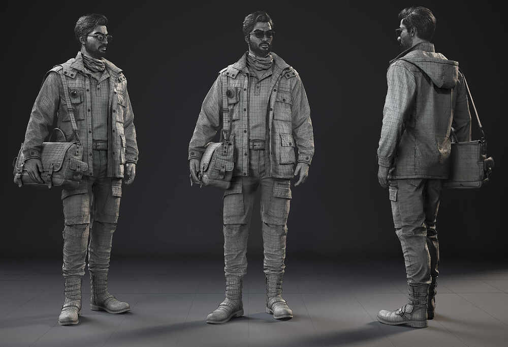 Pose_Gray_Wireframe