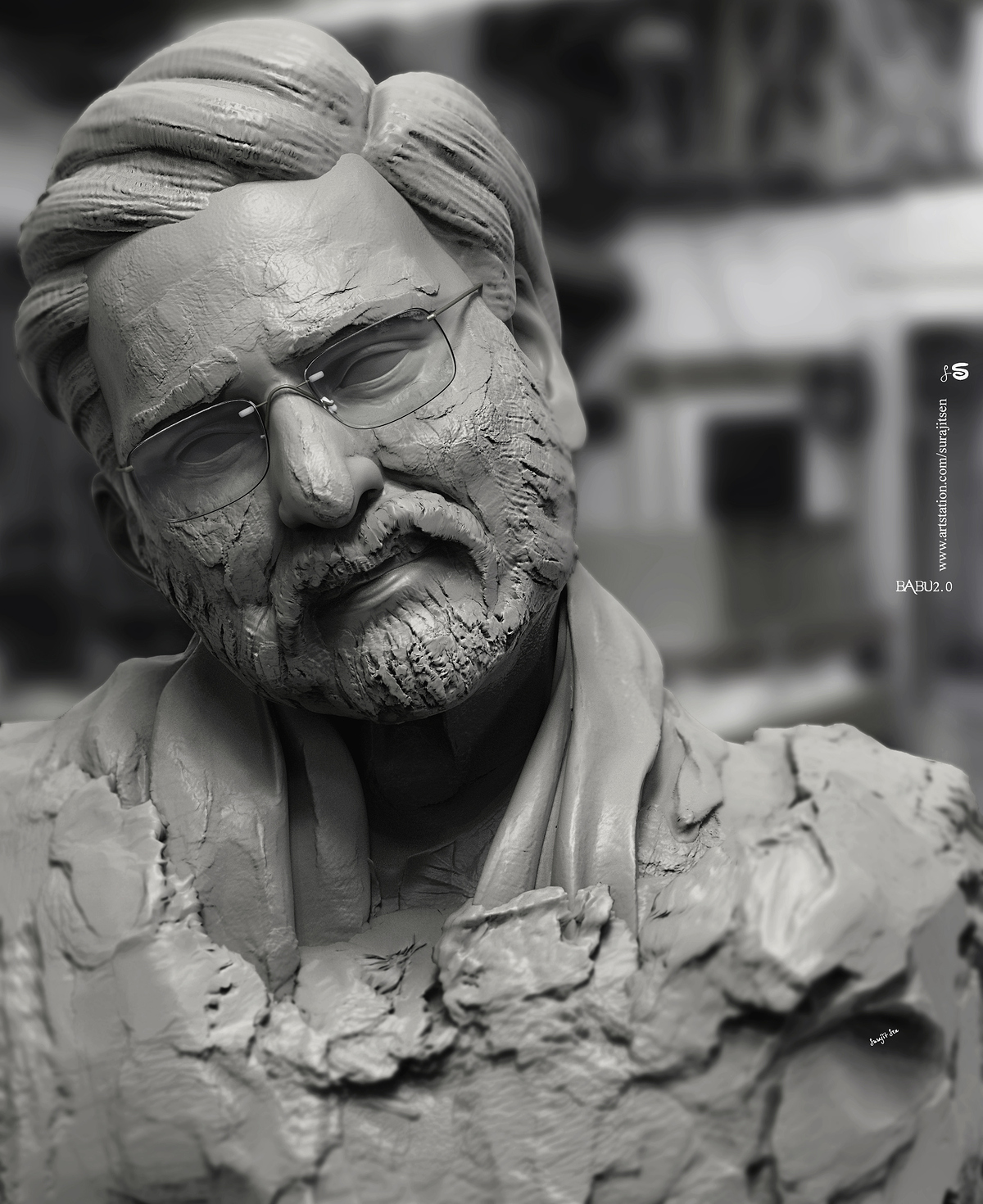 Babu2.0_Digital_Sculpture_SurajitSen_April2020A