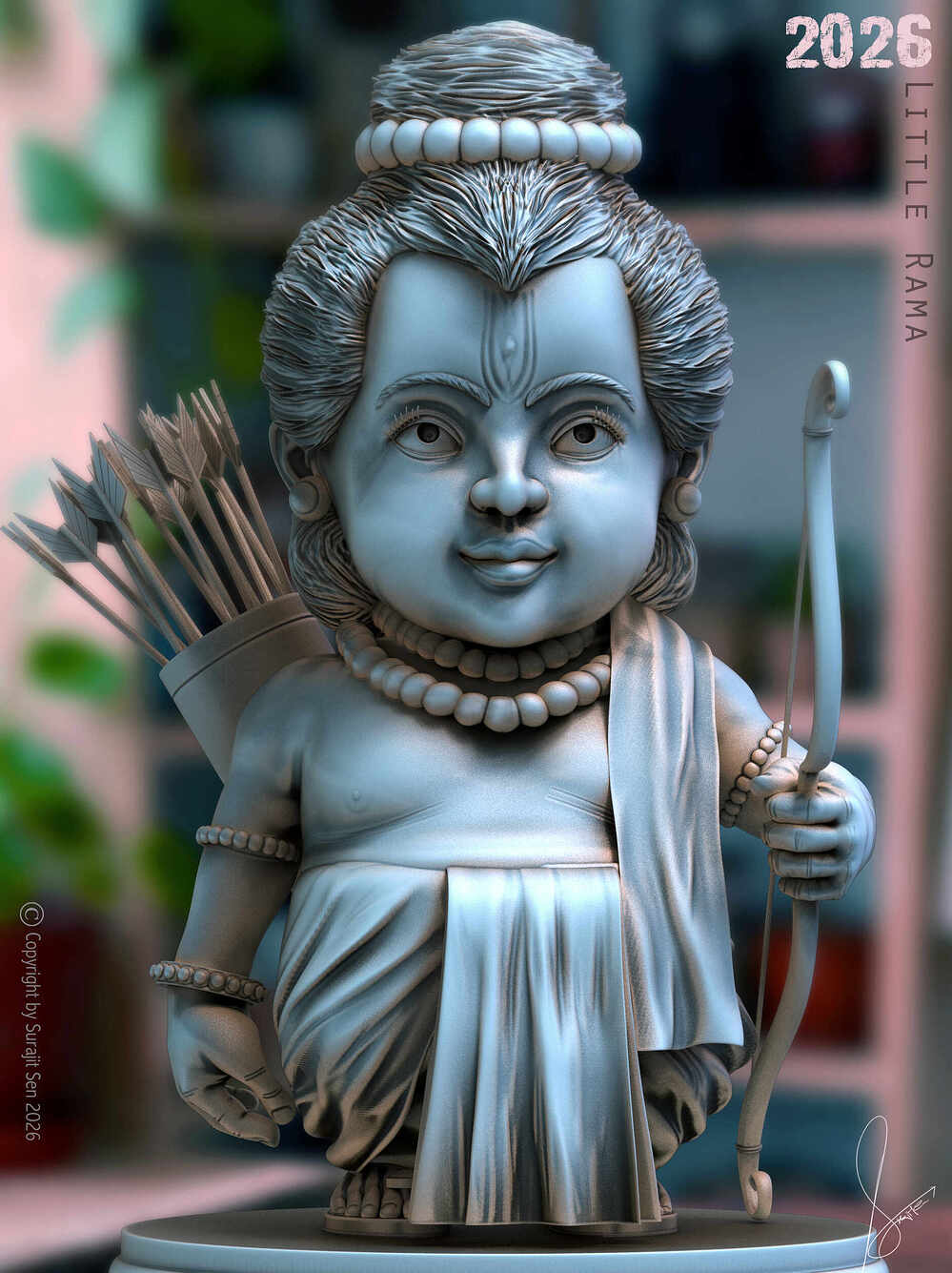 Little_Rama_Digital_Sculpture_SurajitSen_March2026