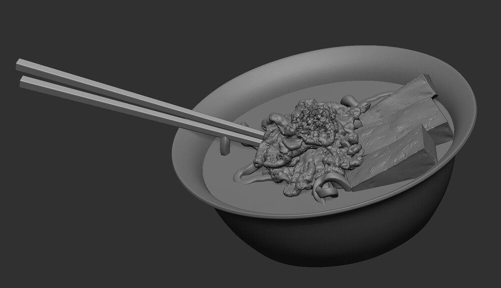 JapaneseUdonZBrush