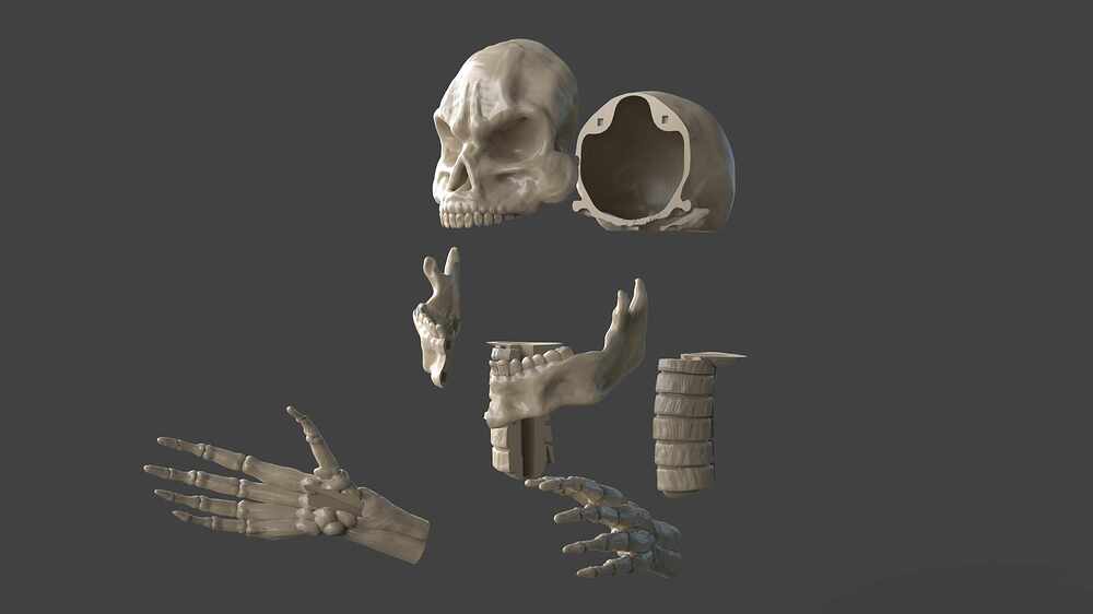 Mechatronic Parts Render.1161