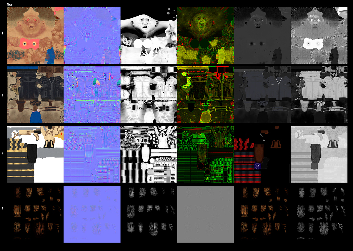 TheSenior_Texturing_Maps