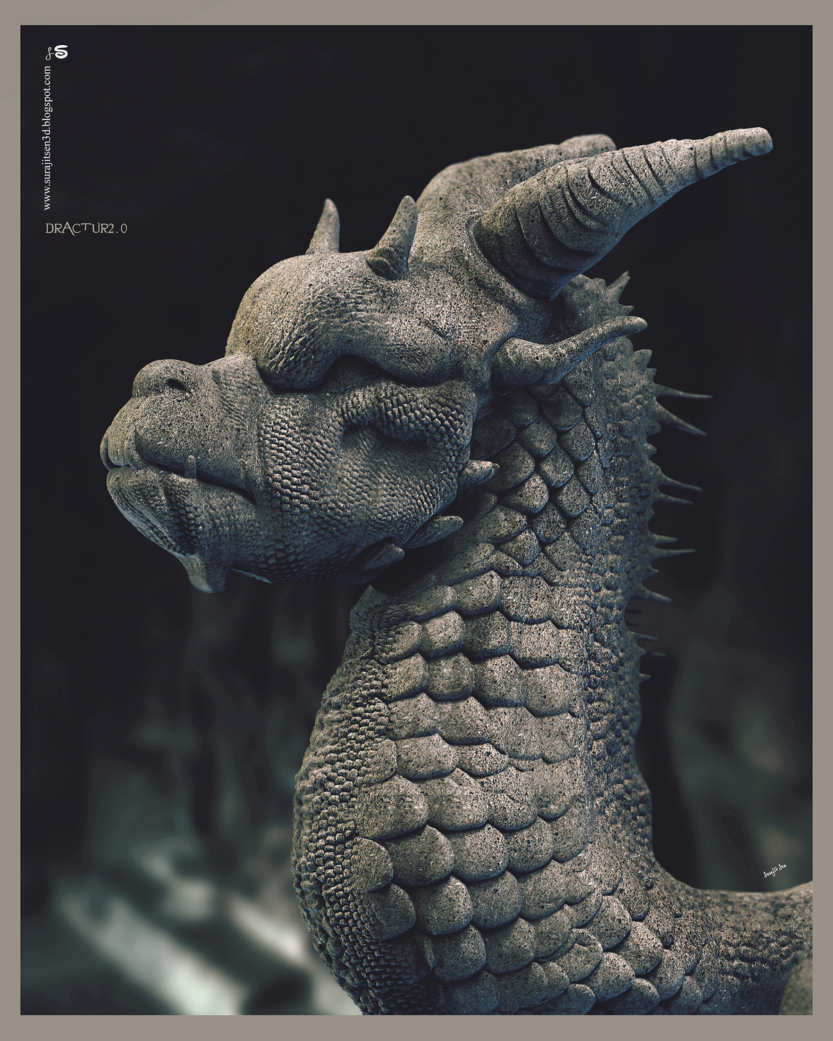 Dractur2.0_Digital_Sculpture_SurajitSen_May2020A