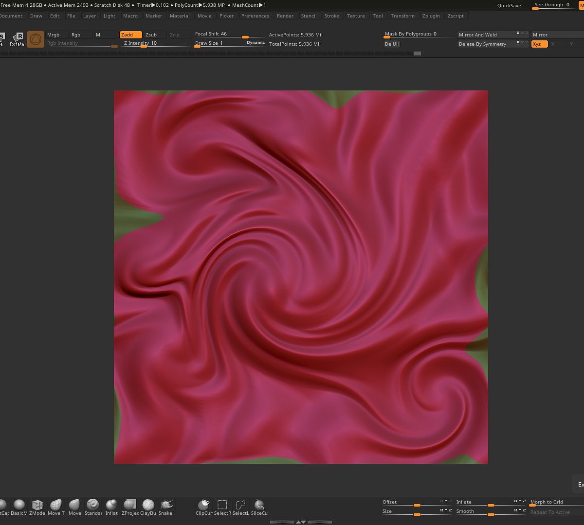 zbrush 4r8 mirror and weld zbrush 4r8 mirror and weld