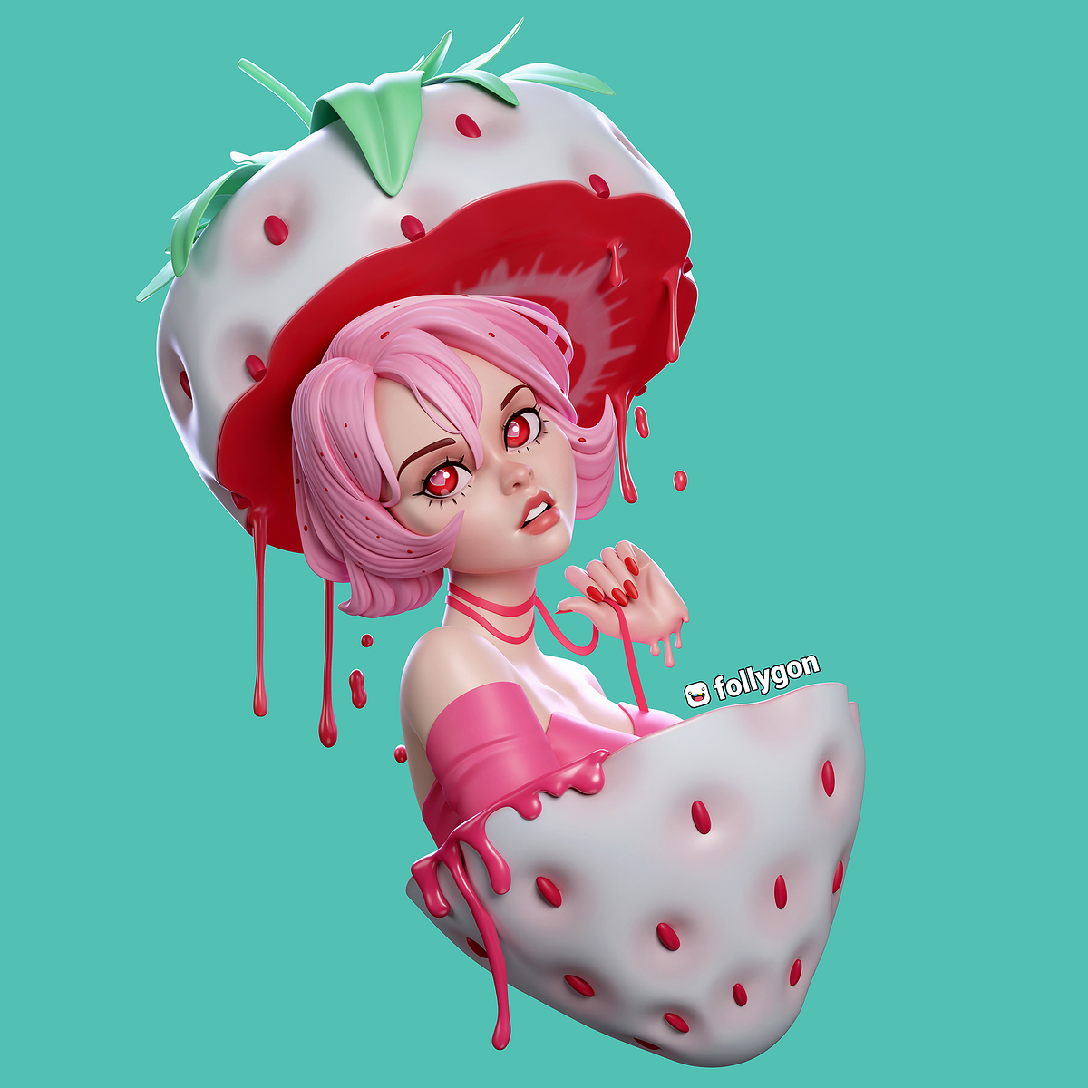 Pineberry Render LR