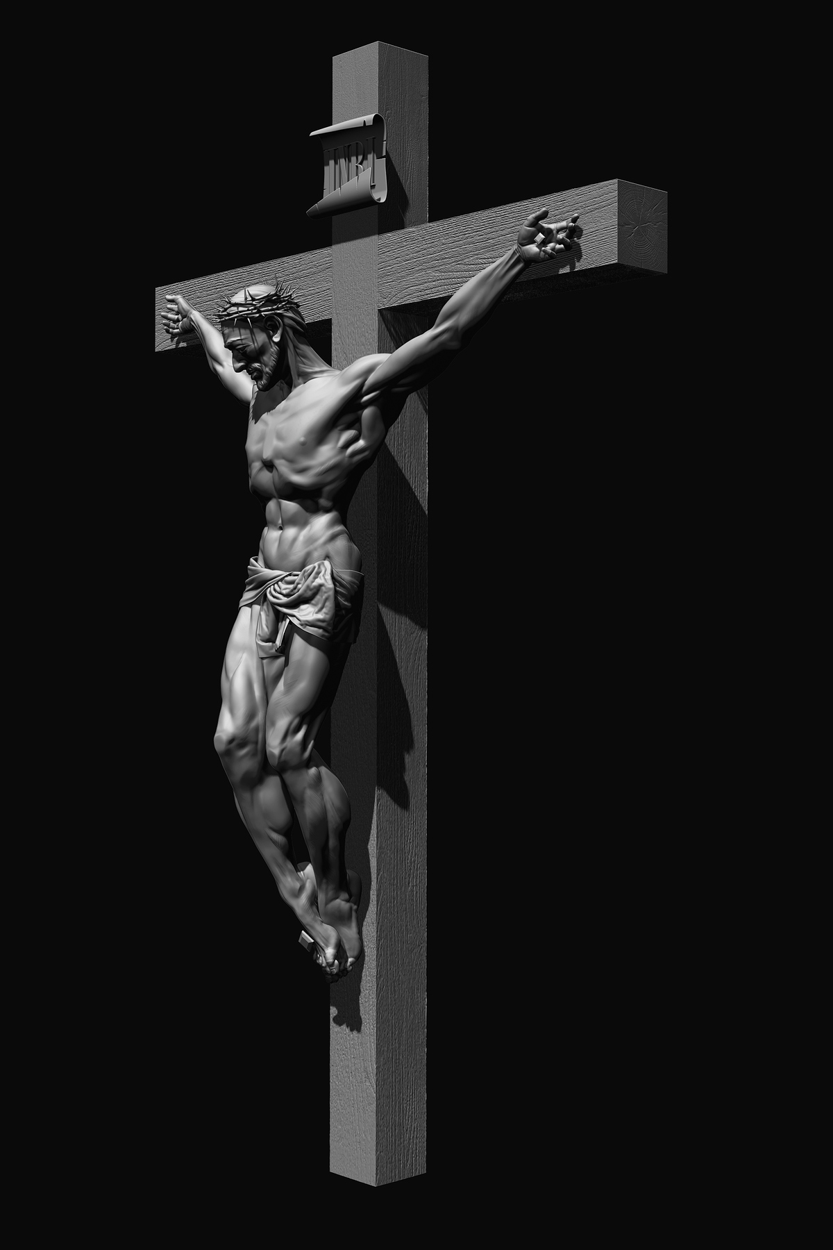 Crucifix for David Dovon Donnelly by Darya Girina_simple render_5