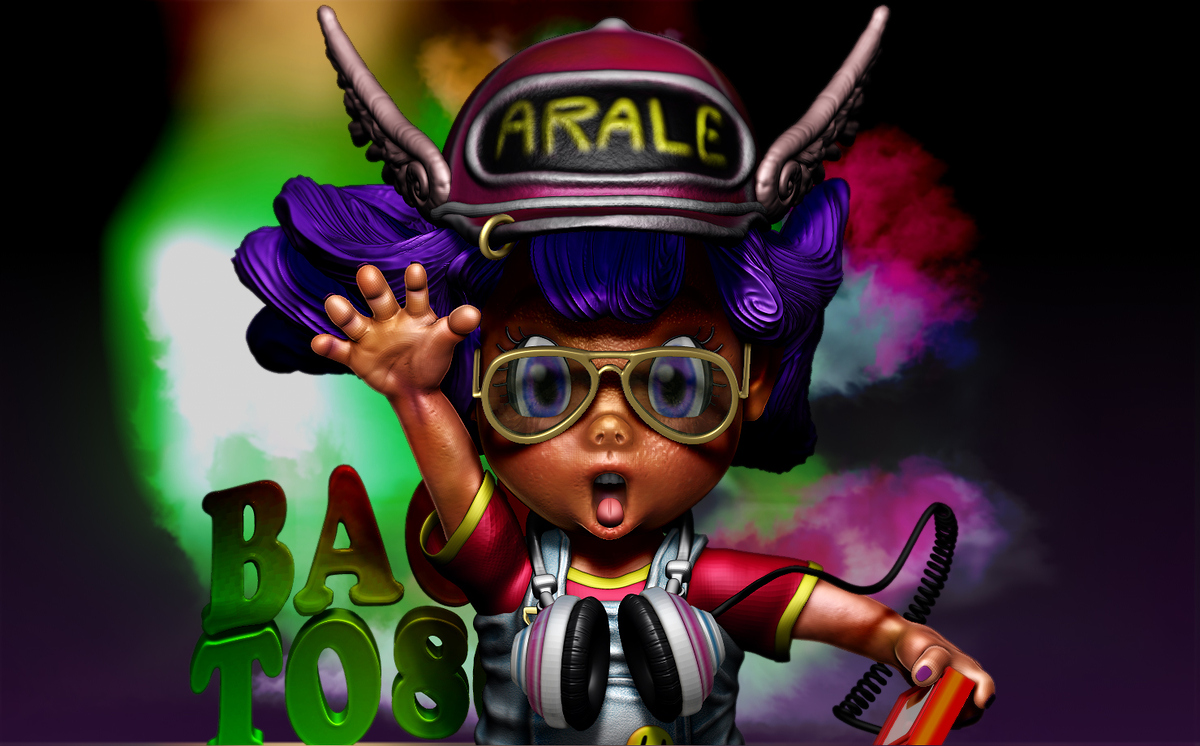 Base Render arale primo piano
