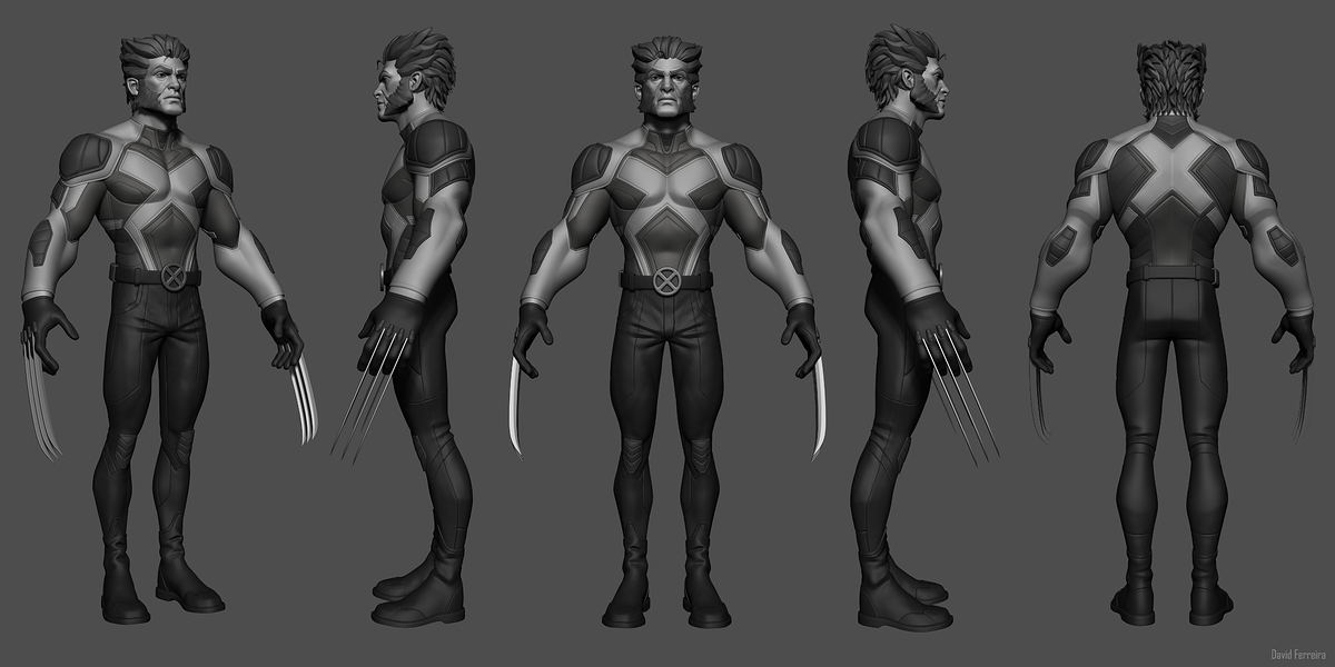 Wolverine_zbrush