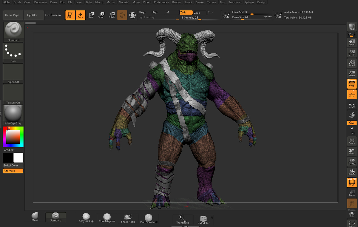 The_Hunter_Zbrush_v06