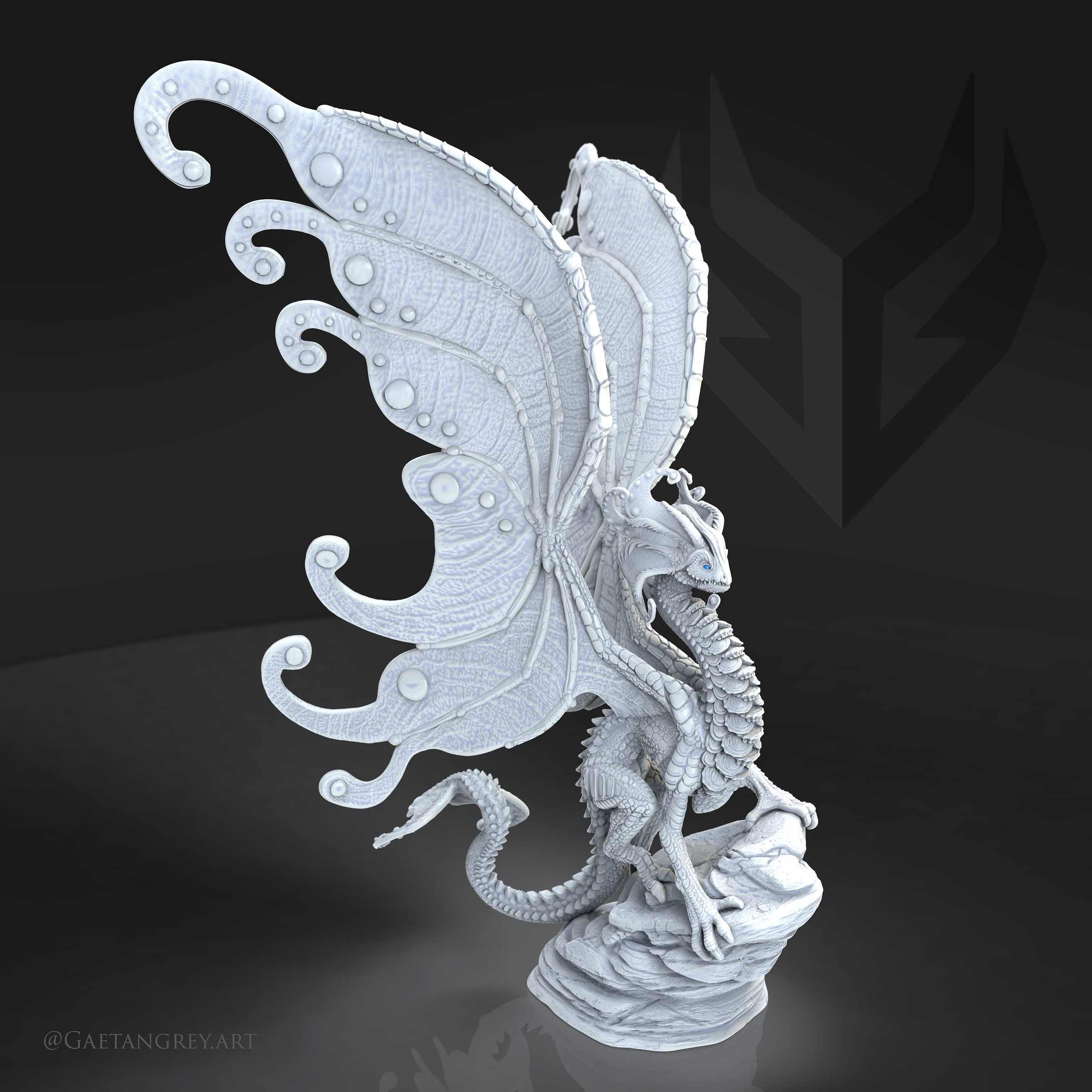 Faerie Dragon Sculpt (Miniature) ZBrushCentral